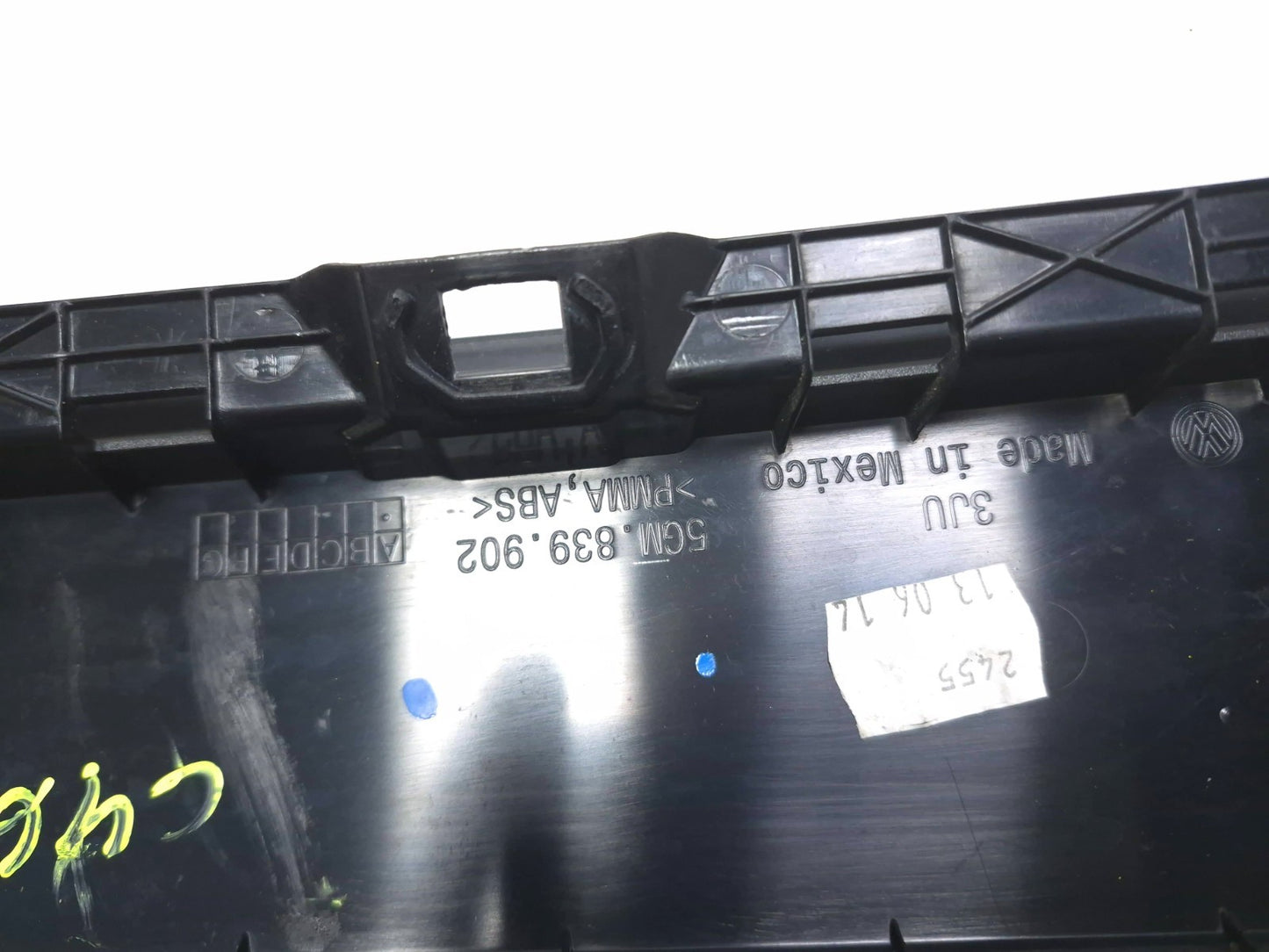 2015 Volkswagen Golf Exterior B Pillar Trim Panel Rear Right & Front Left OEM