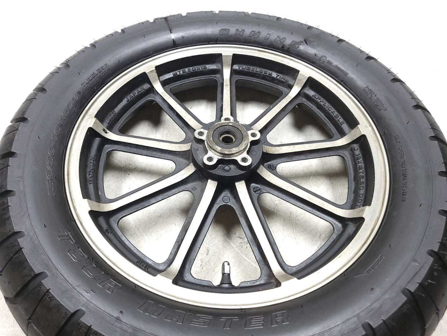 1984 - 1987 Honda Gl1200 Goldwing Front Wheel Rim & Tire  OEM