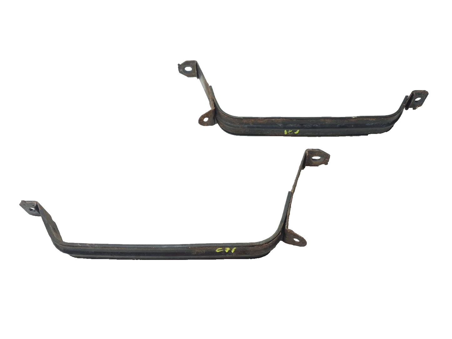 2012 Honda Cr-z Fuel Gas Tank Mount Strap 2pcs OEM
