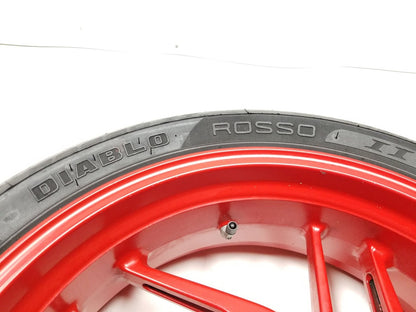 2015 - 2018 Ducati Monster 821 Rear Wheel Rim 17x5.5 & Tire 180/55zr17 OEM