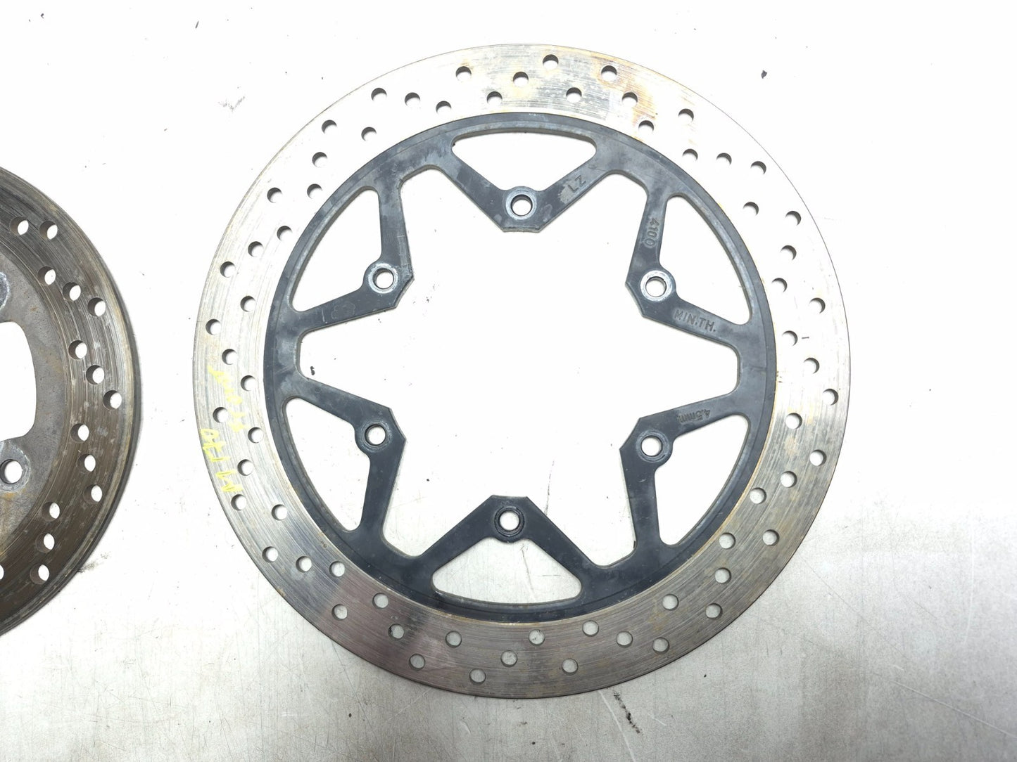 2015 Suzuki Gw250 Inazuma 250 Brake Disc Rotor Front & Rear Pair OEM