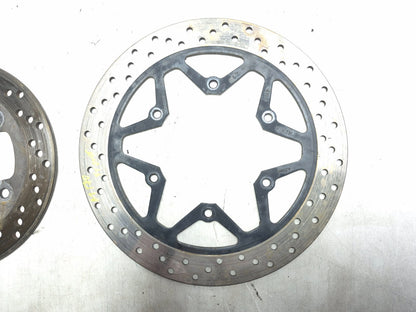 2015 Suzuki Gw250 Inazuma 250 Brake Disc Rotor Front & Rear Pair OEM