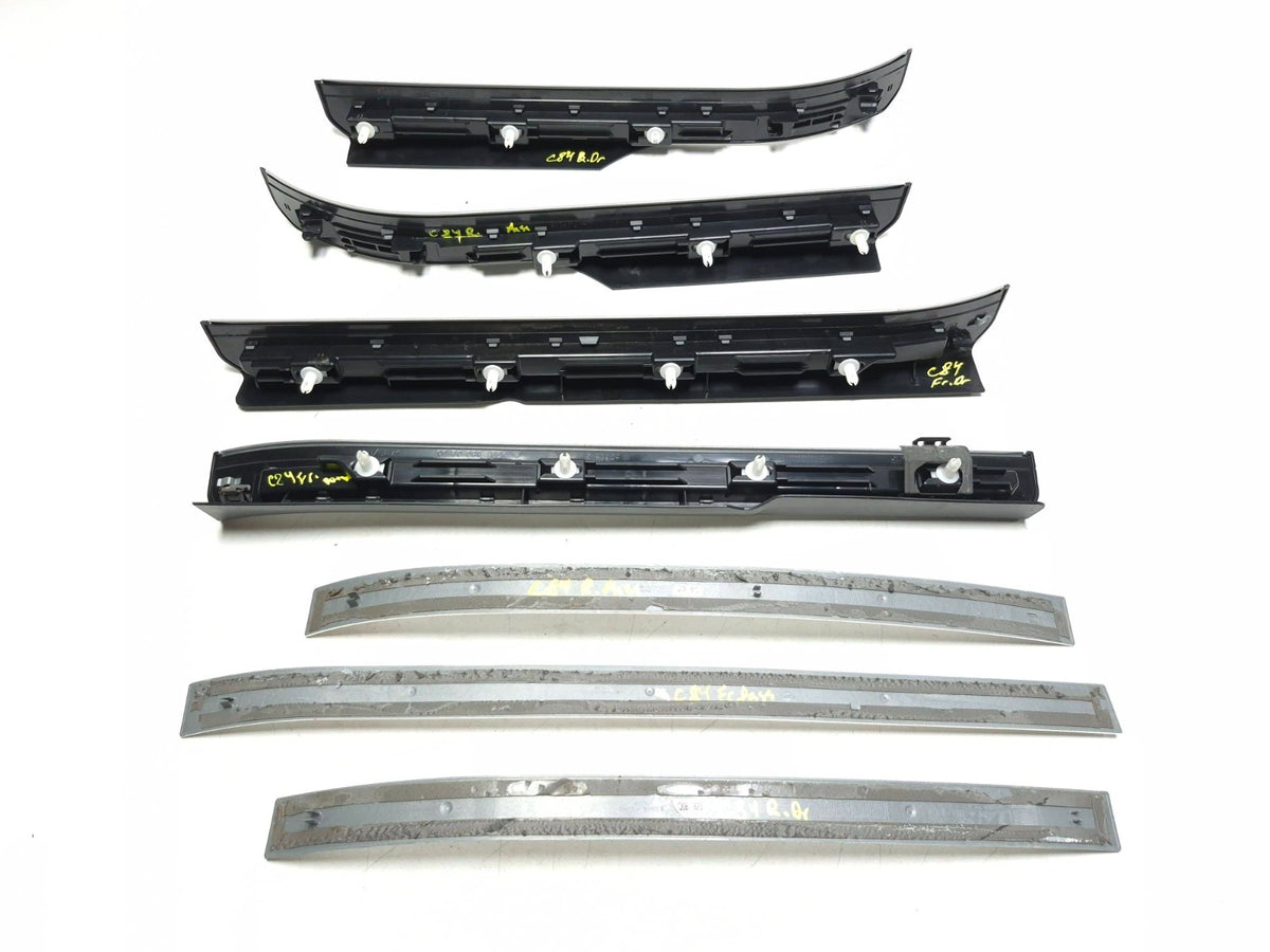 2010 Mercedes S400 W221 Door Sill Scuff Plate Trim Front & Rear OEM
