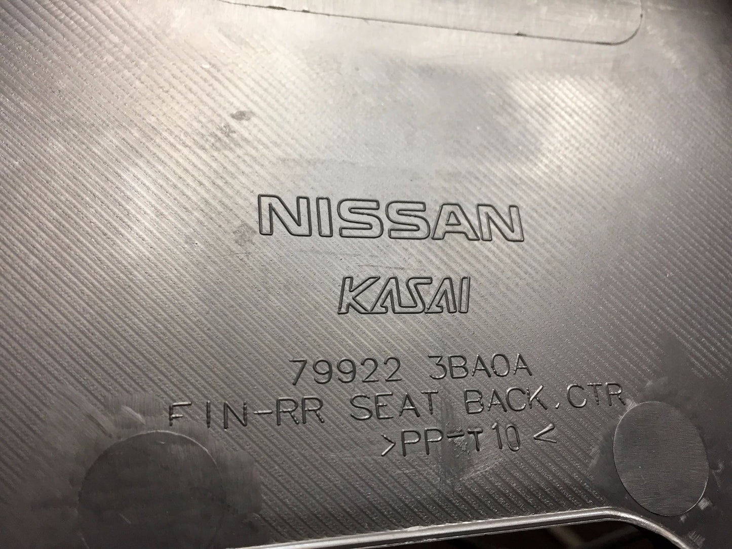 14 15 16 17 Nissan Versa Sdn Finisher Seat Back Center Panel OEM