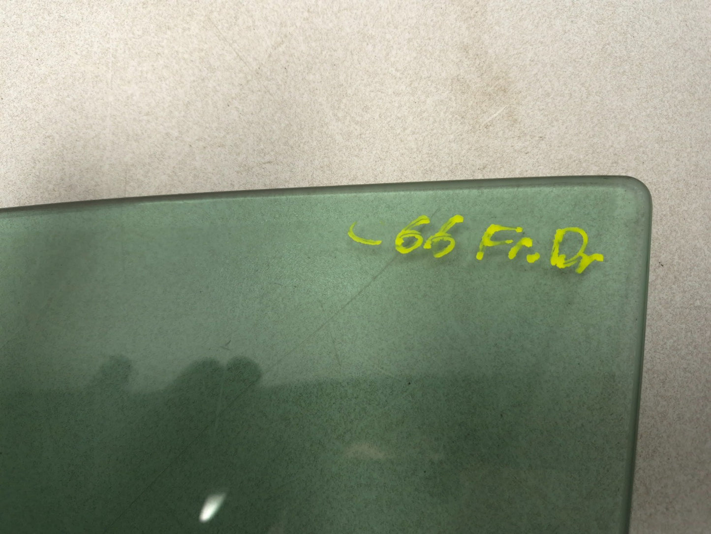 2012 Hyundai Sonata Front Driver Door Window Glass OEM