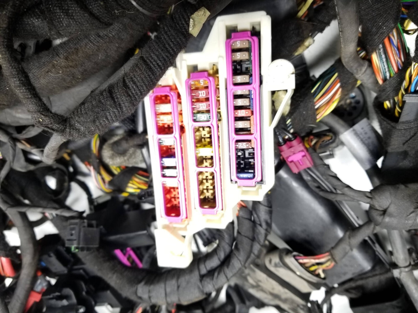 2012 Audi A7 Interior Wire Harness OEM