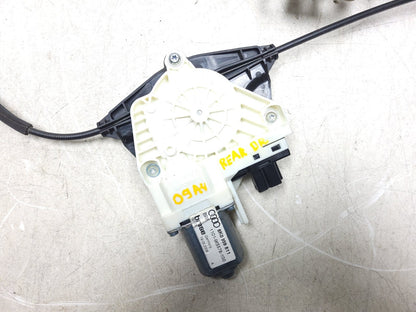 2009 - 2016 Audi A4 S4 Sedan Rear Window Regulator & Motor Driver Side Left OEM