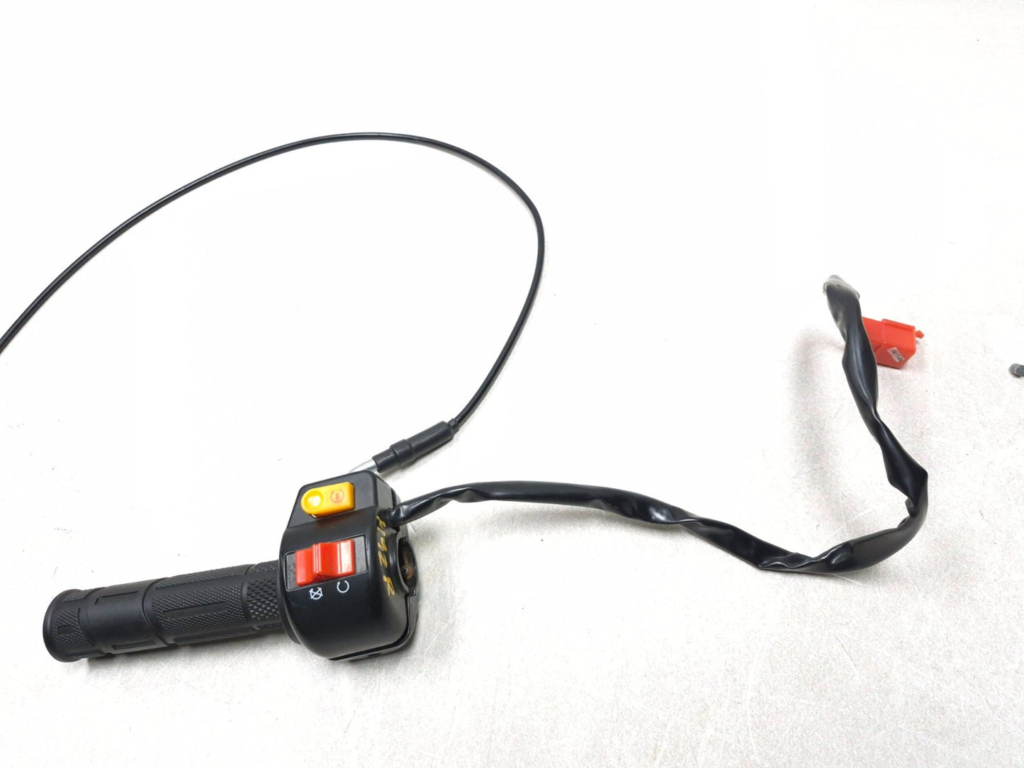 2023 Qianxin Fy200t Right Handlebar Kill Switch & Throttle Cable Grip  OEM