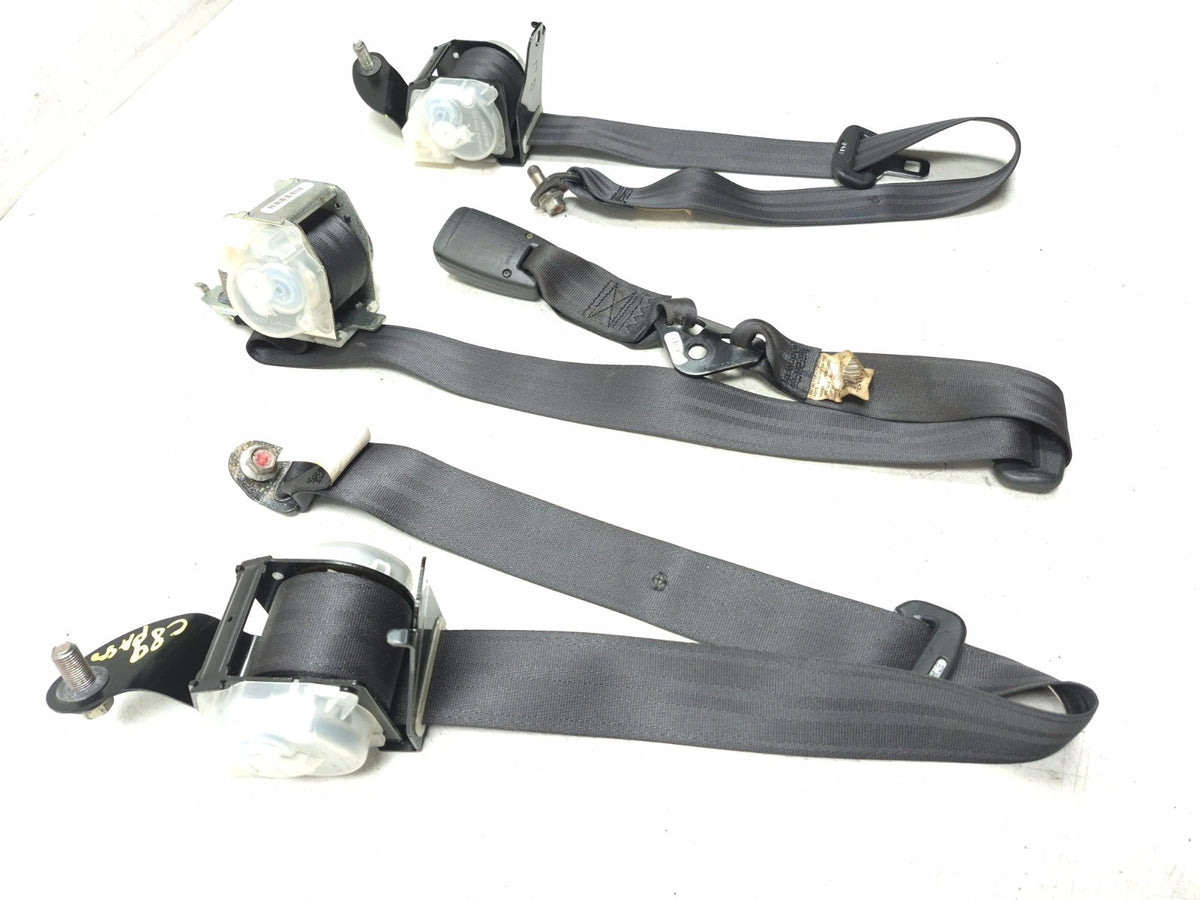 2008 Acura Tl Type-s Rear Seat Belt Retractor 3 Pcs 04824-sep-a01zj OEM