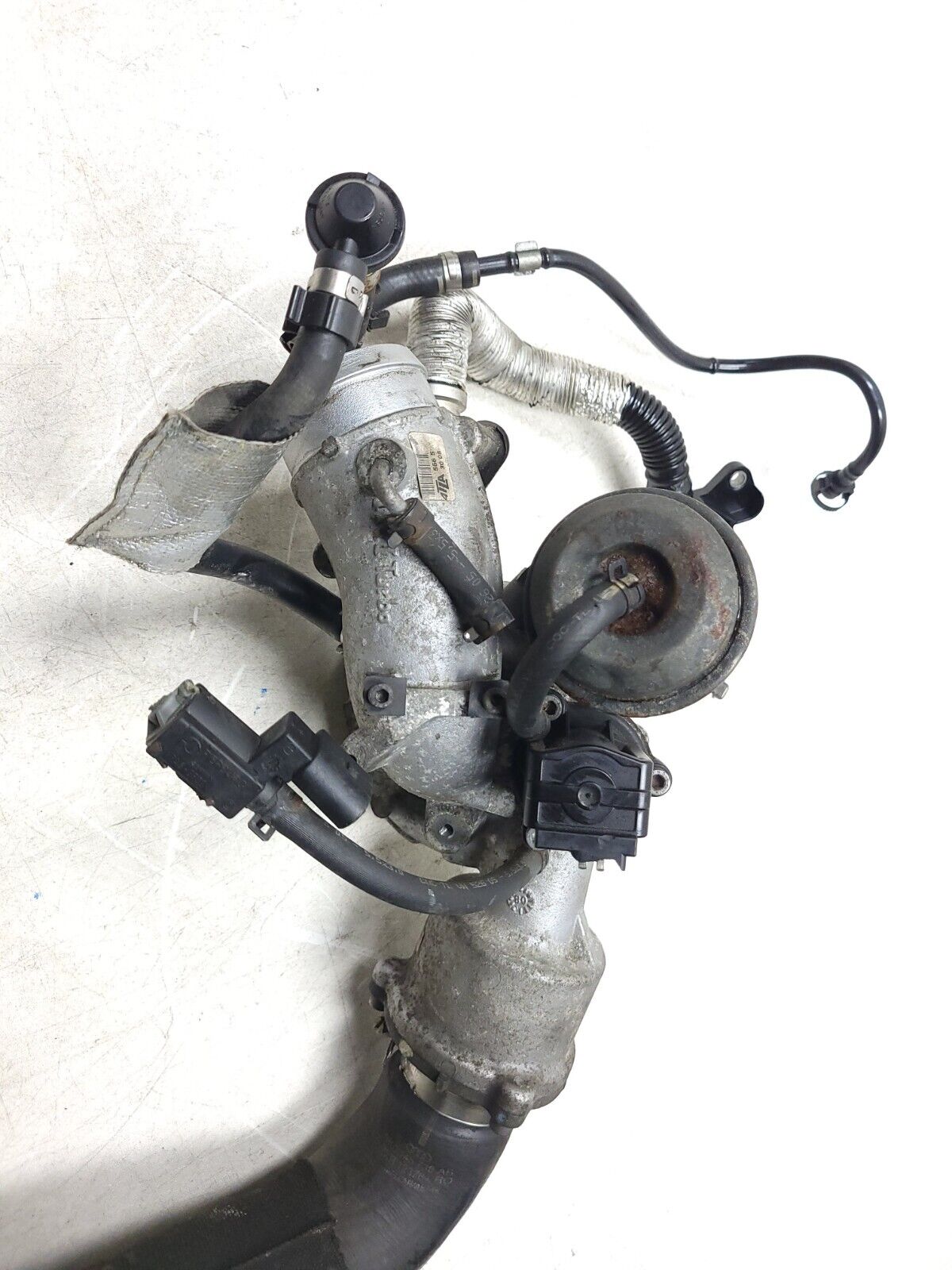 09-12 Audi A4 Diverter Valve 06h145710d Air Intake Hose Cold Part Turbo 2.0t OEM