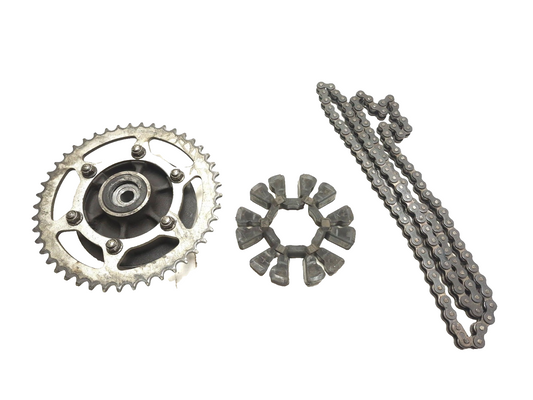 2007 Kawasaki Ninja 250 Ex250 F Rear Sprocket & Drive Chain Set OEM