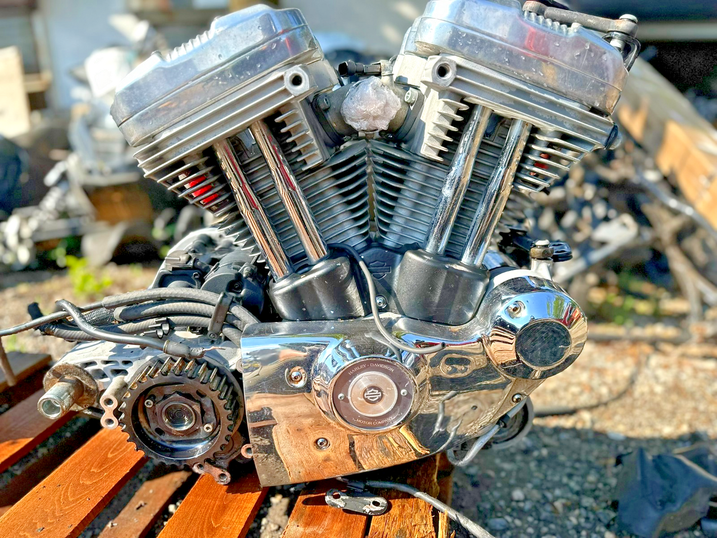 2004 Harley-davidson Sportster Xl883 Engine Motor & Transmission OEM