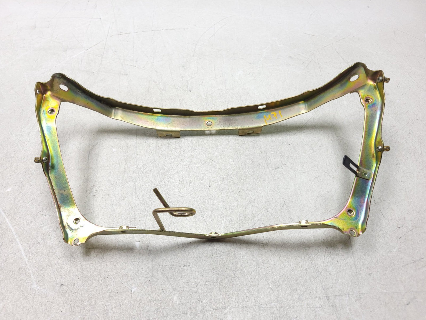 1989-1998 Honda Pc800 Pacific Coast Headlight Mount Bracket Stay 3pcs OEM