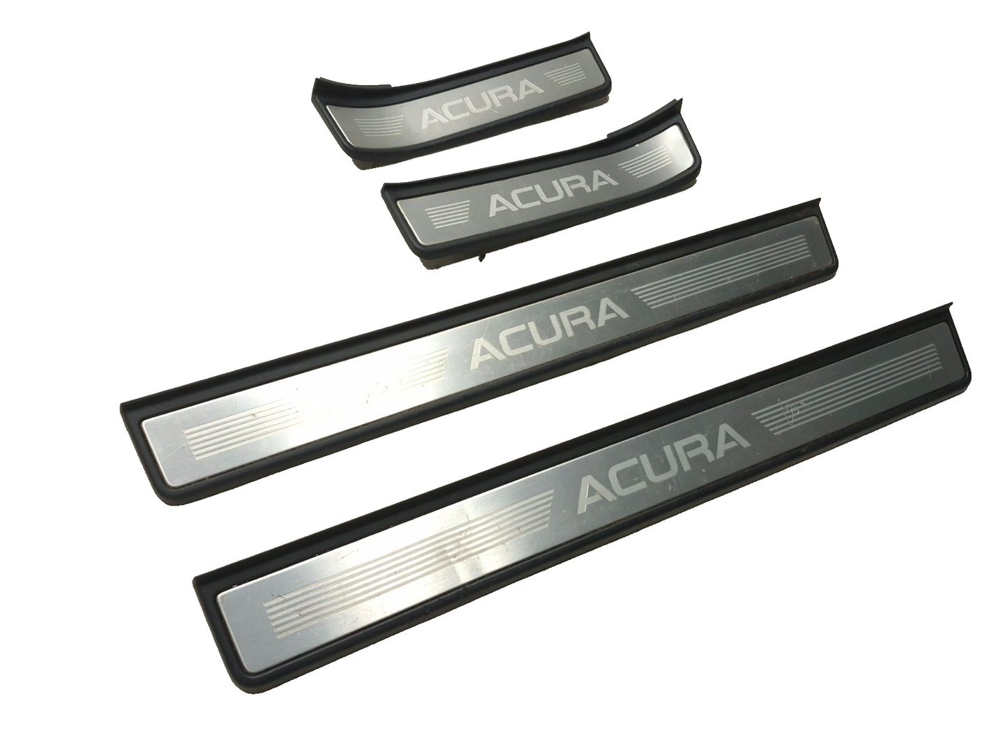 2008 Acura Tl Door Sill Scuff Plate Trim Front & Rear 4pcs OEM