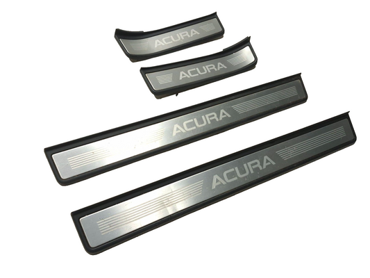 2008 Acura Tl Door Sill Scuff Plate Trim Front & Rear 4pcs OEM