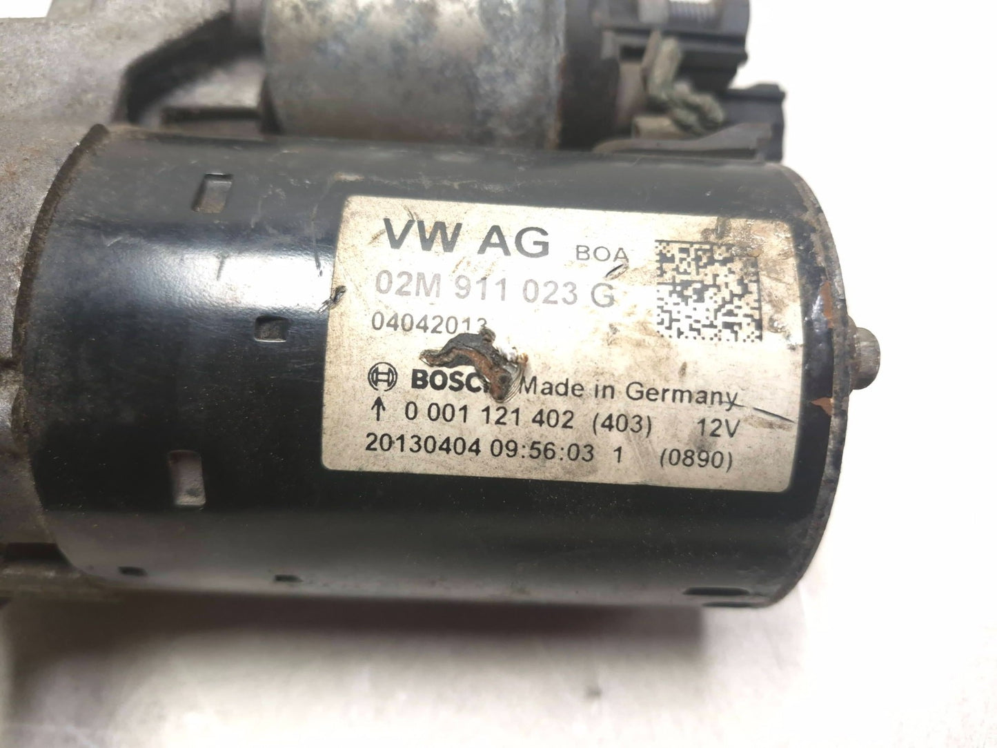 2013 Volkswagen Jetta Starter Motor 2.0l 02m911032g OEM