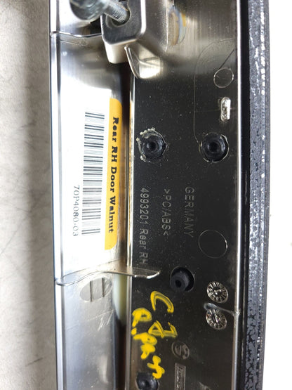 2007 - 2013 BMW X5 E70 Interior Door Trim W/ Handle Rear Passenger Side Rh OEM