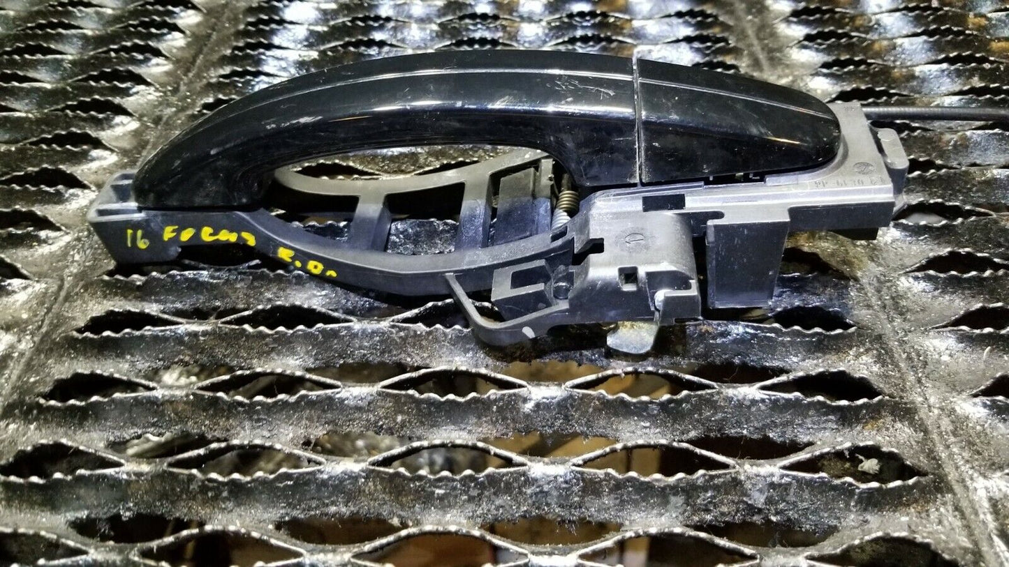 15 16 17 18 Ford Focus Rear Left Driver Exterior Door Handle OEM 14k Miles