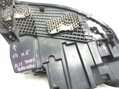 2014 BMW X5 F15 Headlight  Driver Side Left *broken Tab* OEM