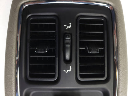 2012 Jeep Grand Cherokee Rear Center Console Trim W/ Air Vent OEM