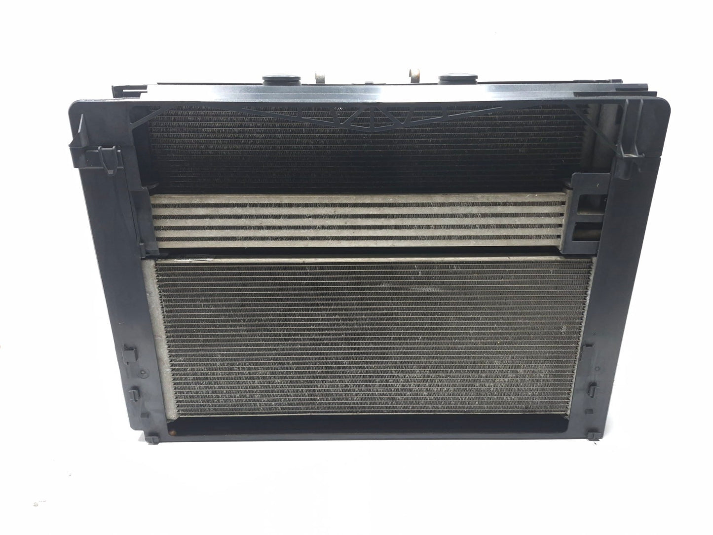 2011 BMW 750li Radiator Condenser Oil Cooler Cooling Fan Oem✅