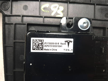 2021 Tesla Model 3 Center Console Usb Charger Module & Cover  OEM
