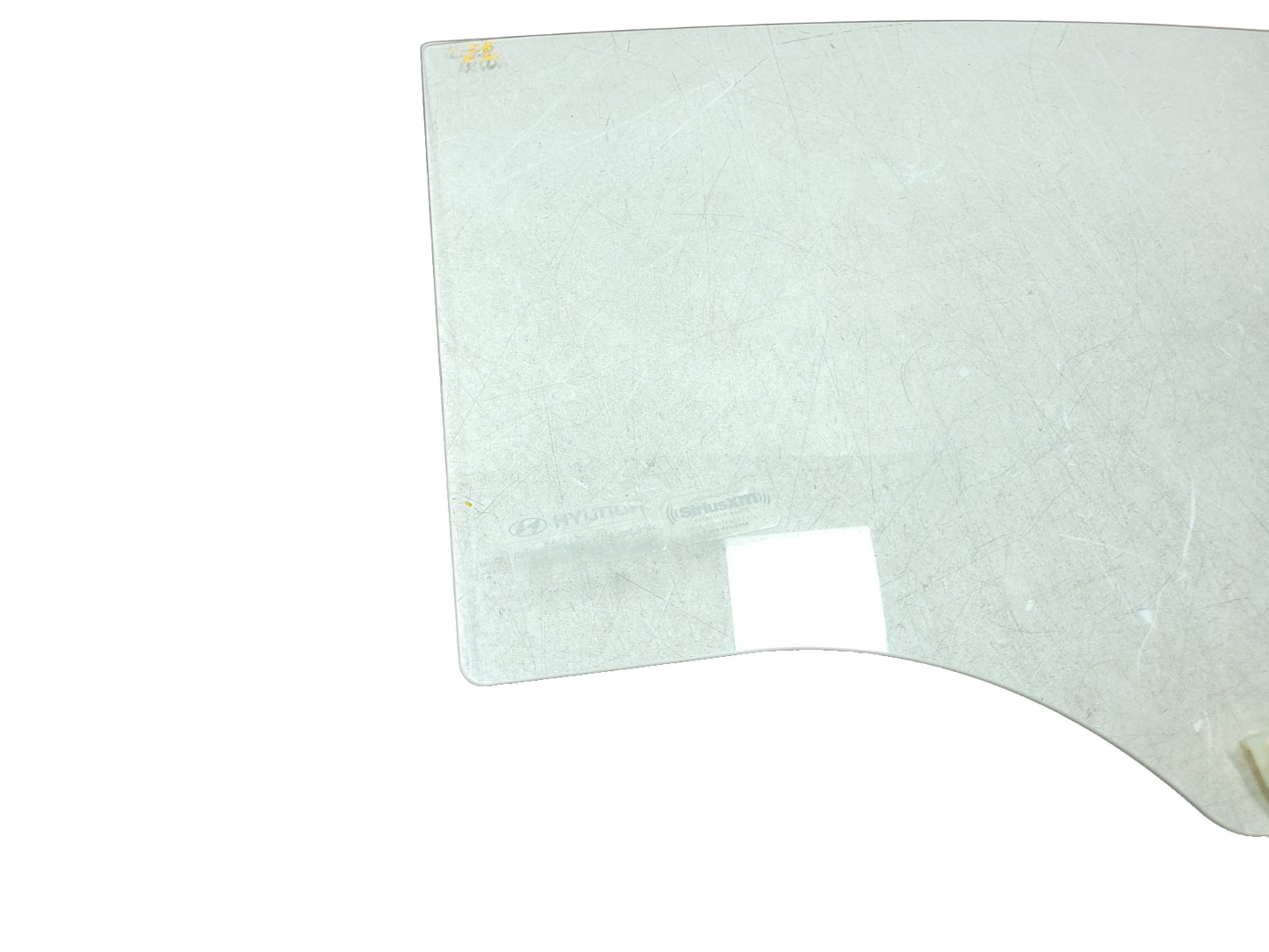 12-17 Hyundai Accent Rear Driver Side Left Door Window Glass Without Solar OEM