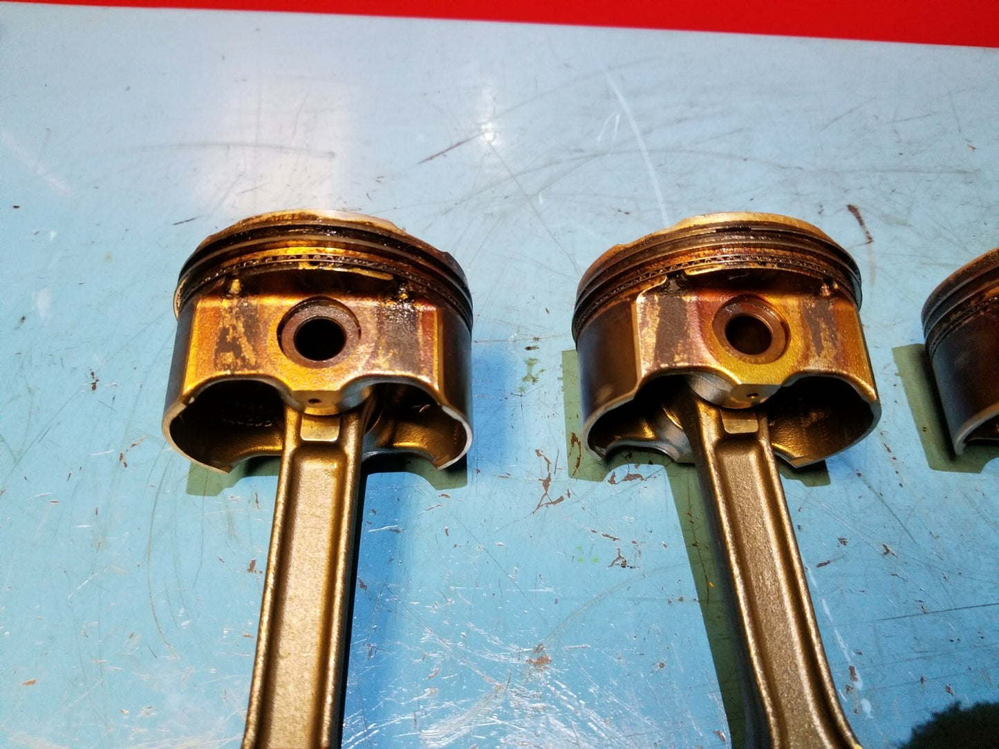 2013 Nissan Versa Piston W/ Connecting Rod 4pcs OEM