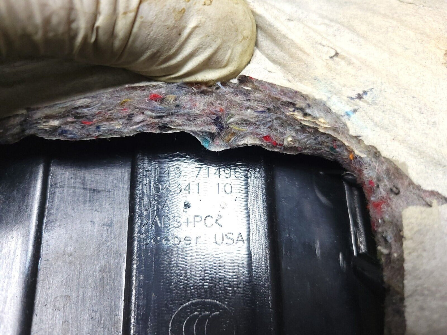 07-13 BMW X5 E70 Rear Trunk Loading Sill Scuff Plate Trim Cover Panel OEM