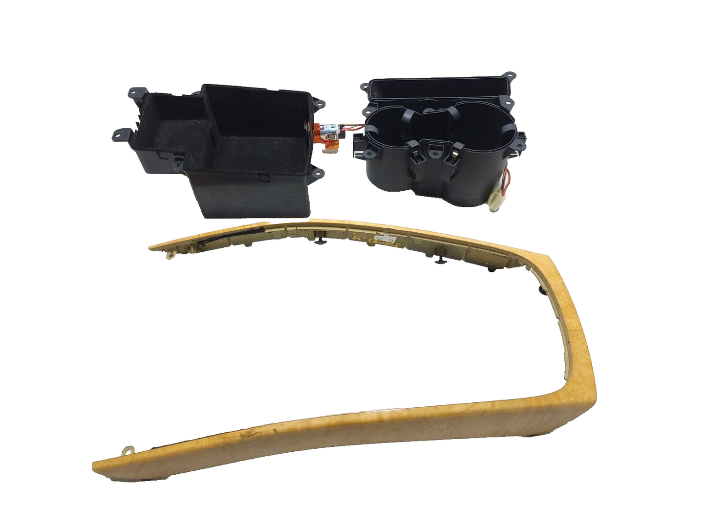 09 - 12 Audi A4 S4 Center Console Trim Cover Cup Holder & Storage Bin Tray OEM