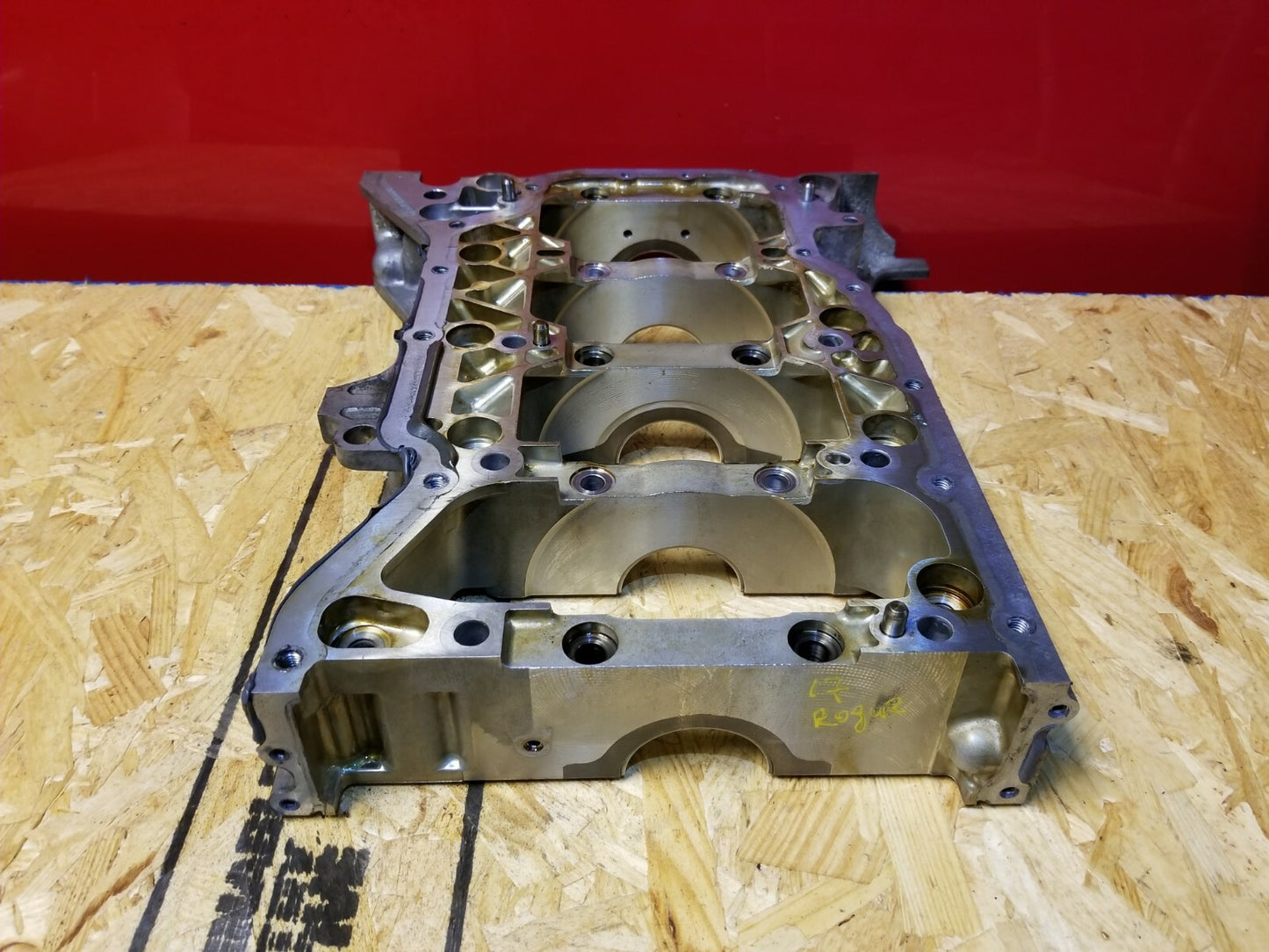 2017 Nissan Rogue 2.5l Crankshaft Bracket Support Plate OEM