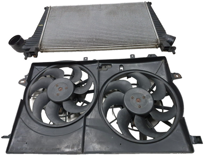 2007 Saab 9-5 Aero Cooling Fan & Cowling W/ Intercooler OEM