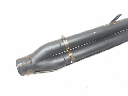 2007-2008 Harley Touring Black Pipe 2-into-1 Header& Muffler Exhaust System