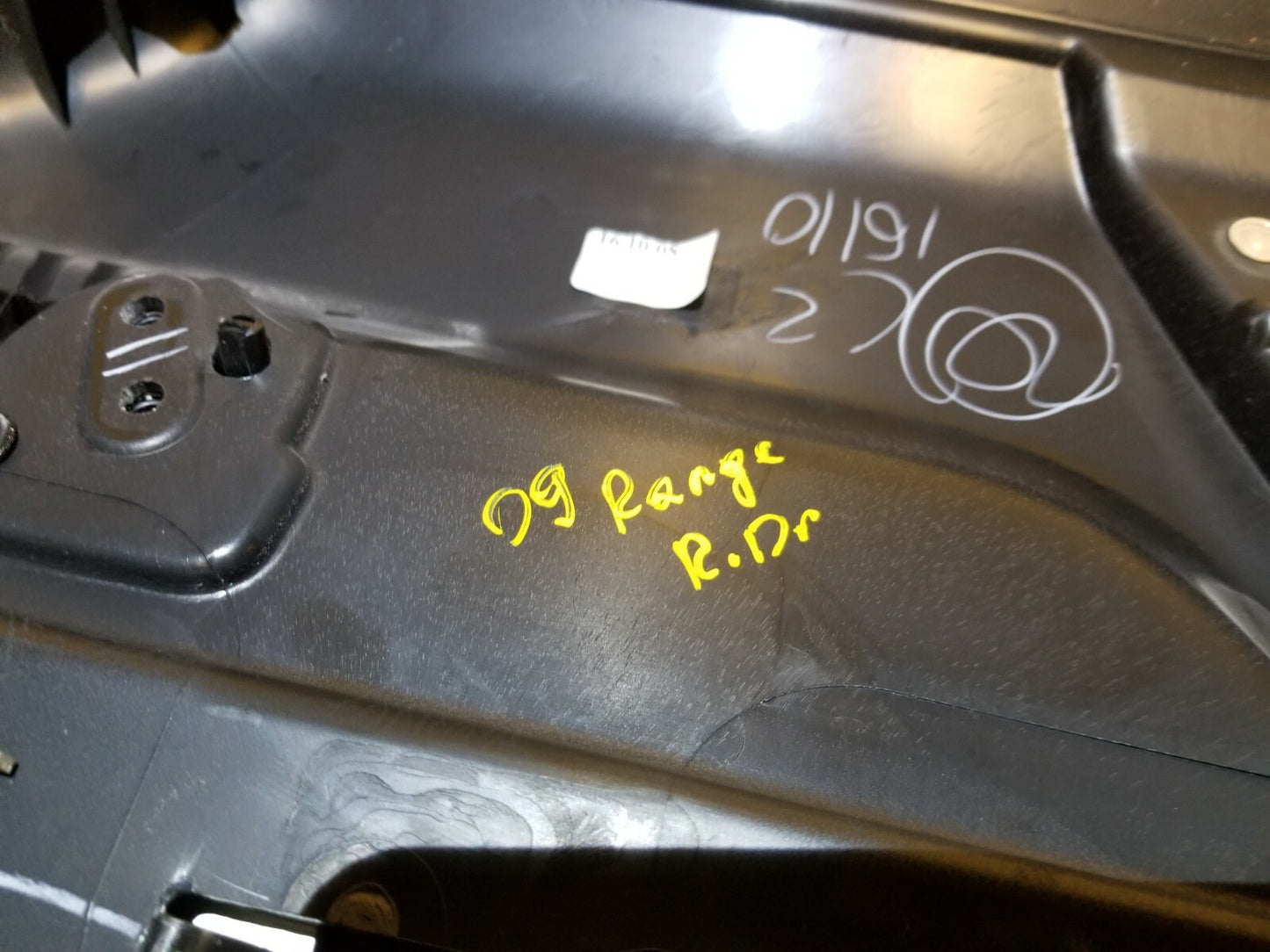 2009 Range Rover Sport Rear Door Trim Panel Left Driver Side OEM