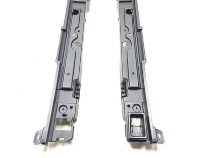 07-13 BMW X5 E70 Trunk Floor Rail Guide Panel Pair OEM