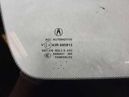13-15 Acura RDX Rear Quarter Vent Glass Driver Side Left OEM ✅
