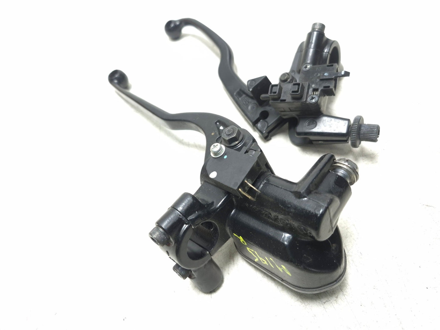 2019 Kawasaki Z400 Er400d Front Brake Master Cylinder & Clutch Lever Pair OEM