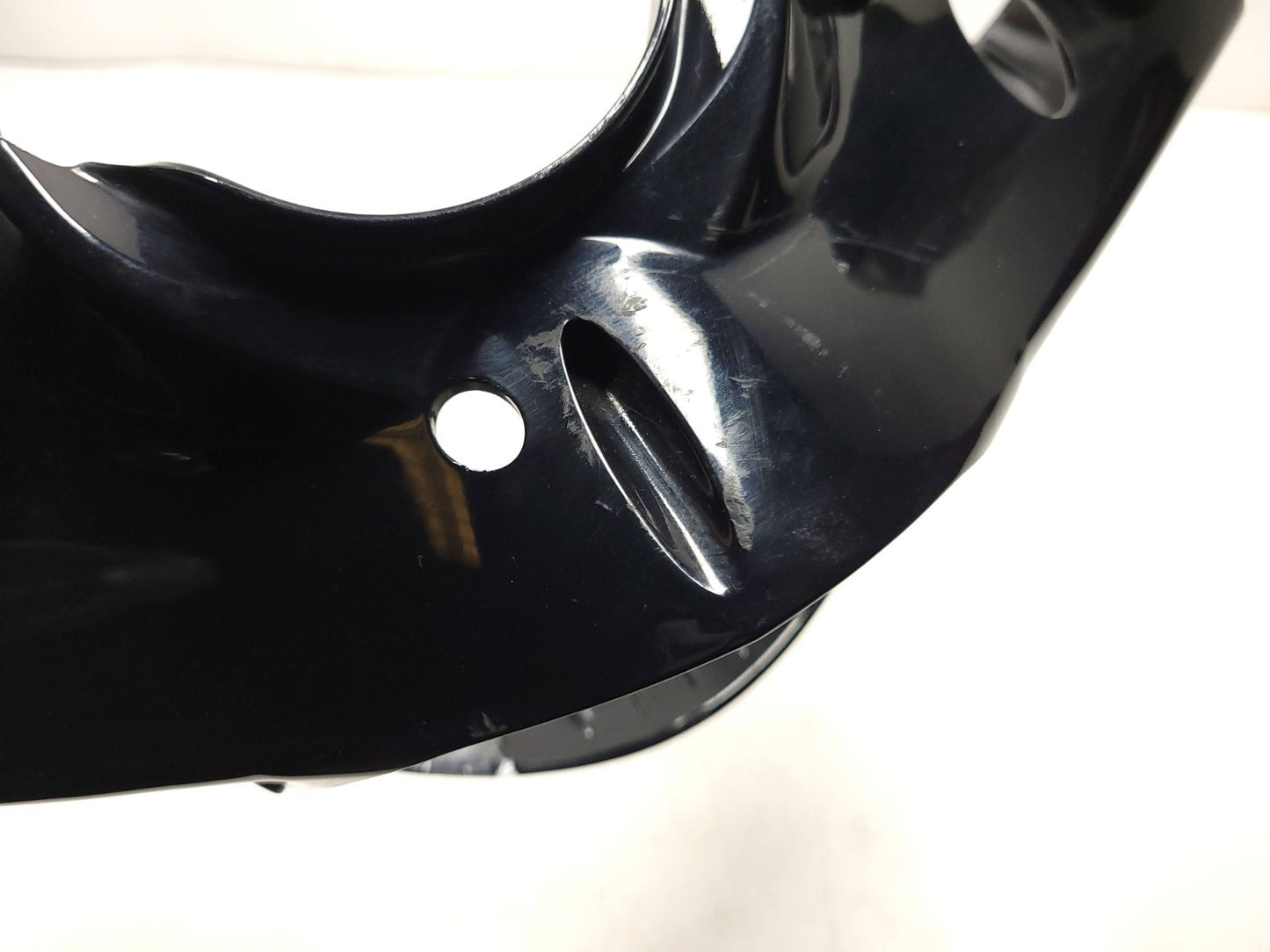 2017 Piaggio Fly Front Handlebar Cover W/ Turn Signal Assy OEM