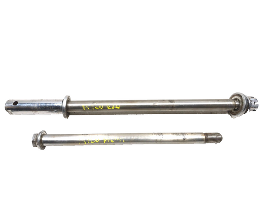 1994 Yamaha Virago Xv1100 Rear & Front Wheel Axle Pair OEM