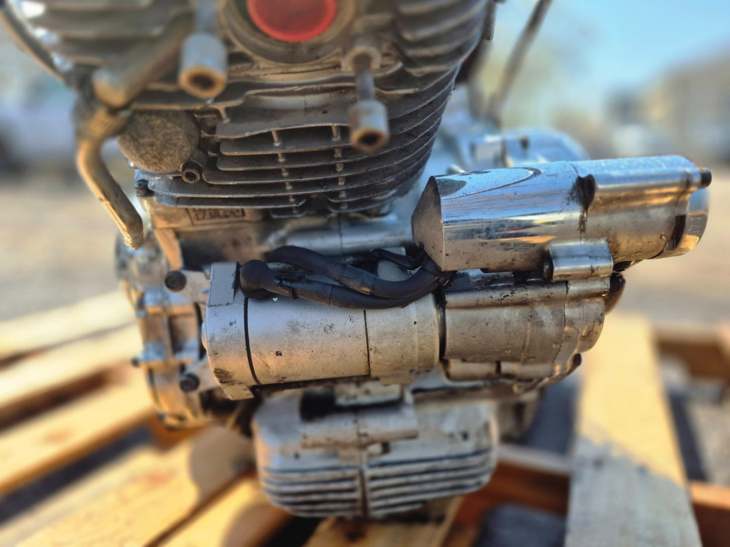 1993 Yamaha Virago Xv750 Engine Motor OEM