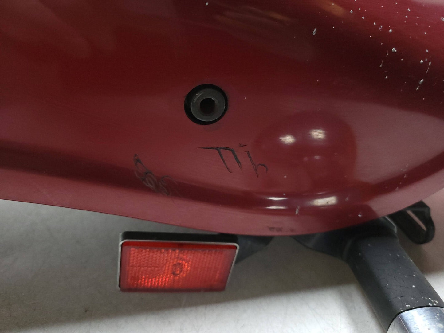 1996 - 2009 Kawasaki Vulcan 500 En500 Rear Fender & Turn Signal Brake Light OEM