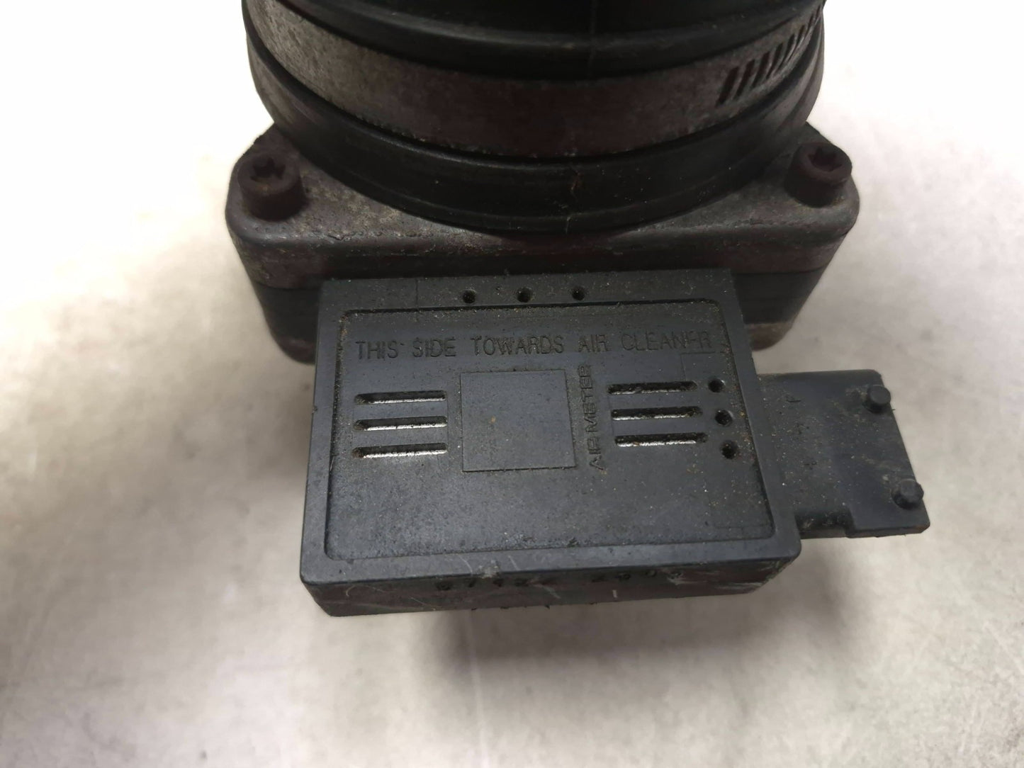 2007 Saab 9-5 Aero Mass Air Flow Sensor W/ Air Intake Hose OEM