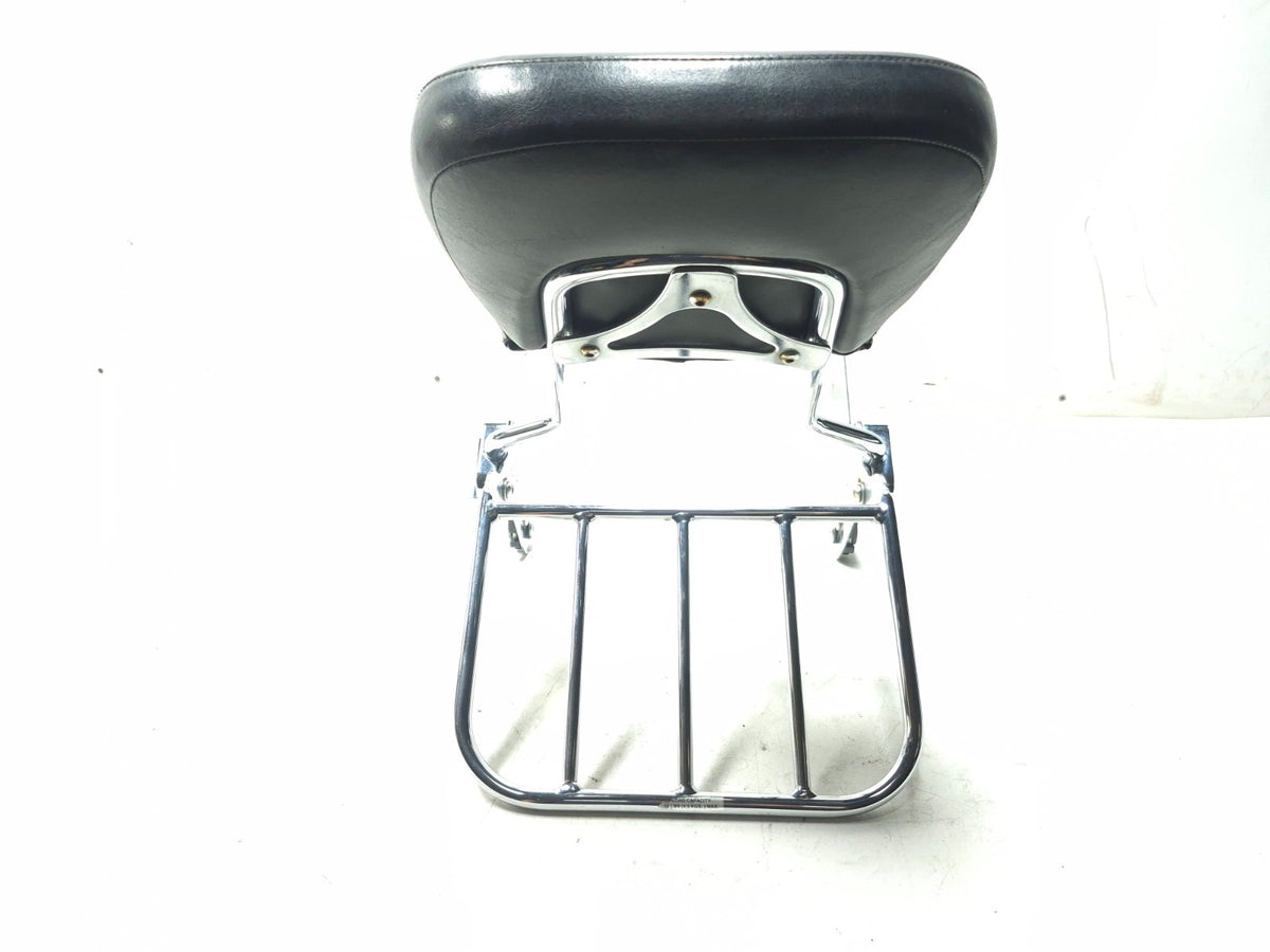 2004 Harley Touring Electra Glide Sissy Bar Backrest W/ Luggage Rack OEM