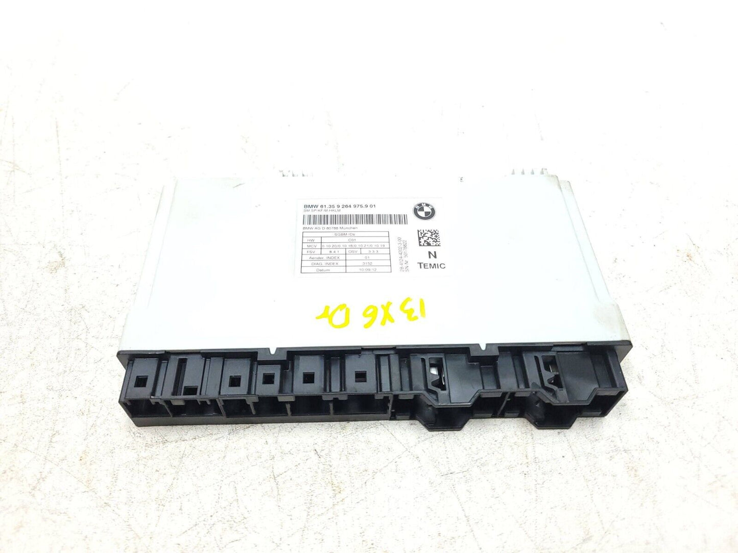 08-14 BMW X6 Front Driver Seat Control Module 9264975 OEM