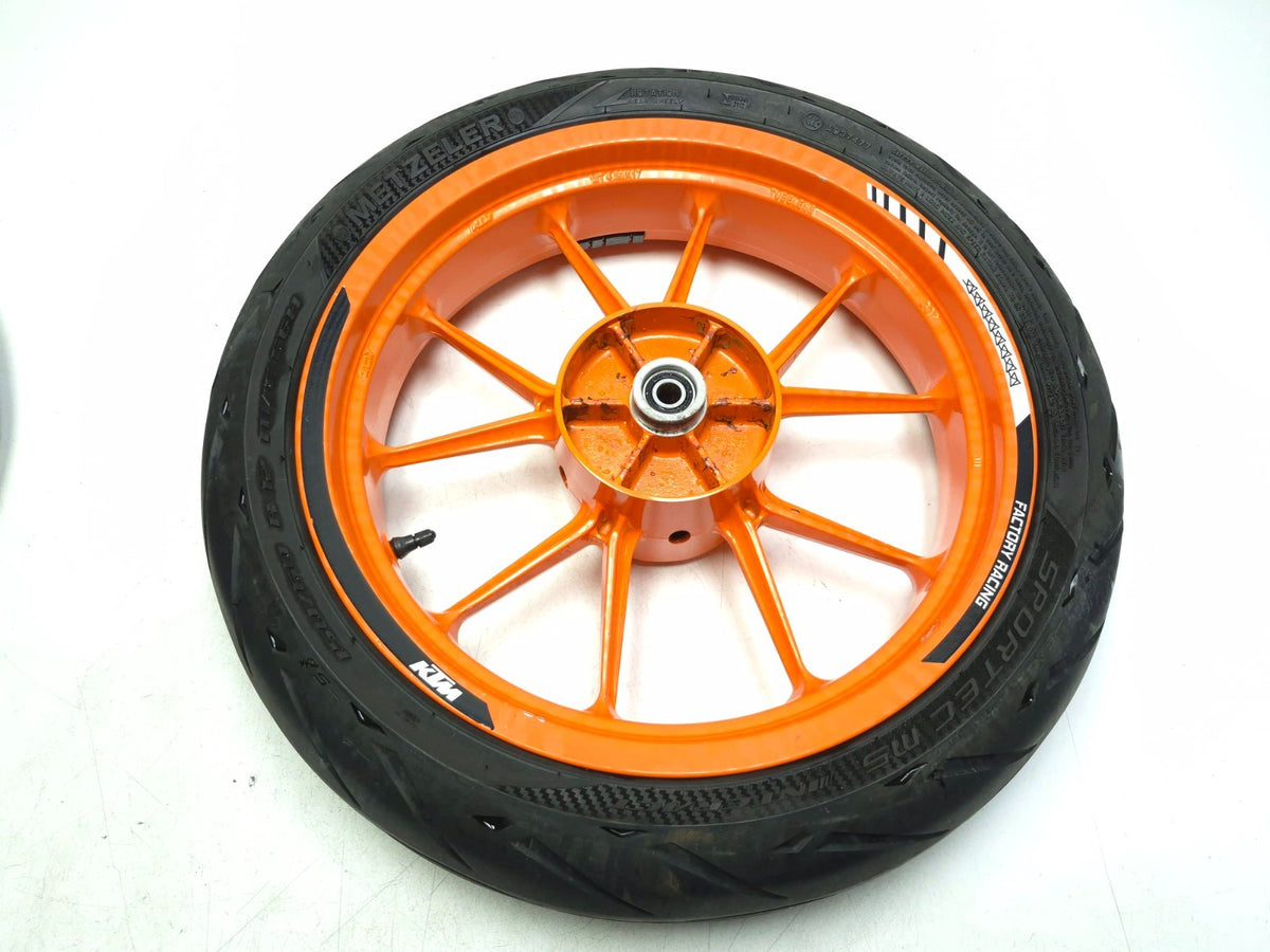 2017 Ktm 390 Duke Wheel Rim W/ Tire R 17x3 17x4 Front & Rear Pair OEM