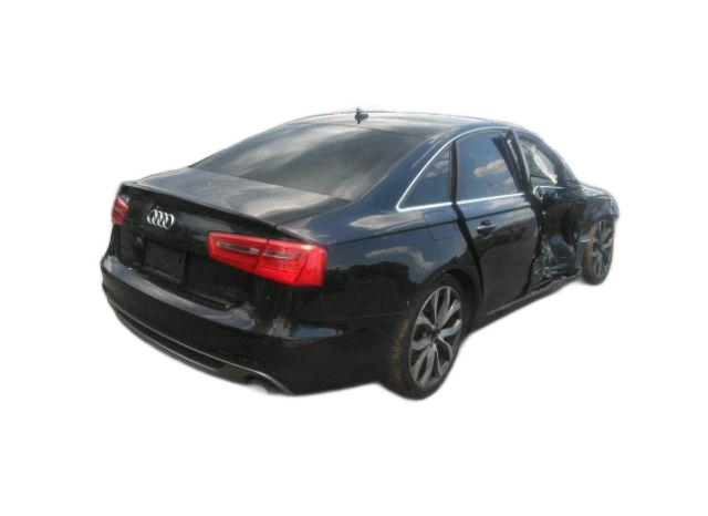 2014 Audi A6 Prestige Rear Bumper Lower Valance Panel OEM