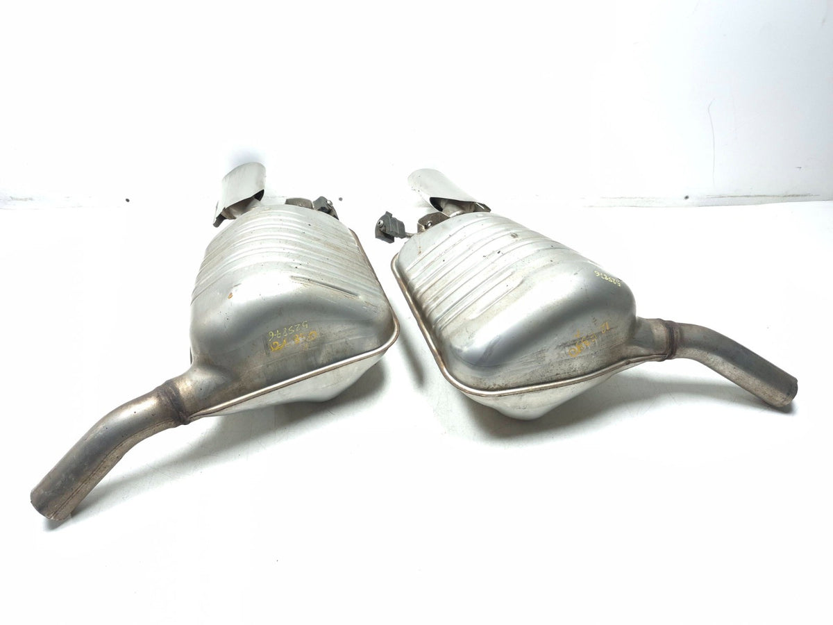 2010-2016 Mercedes W212 E350 Sedan Exhaust Muffler Left & Right OEM