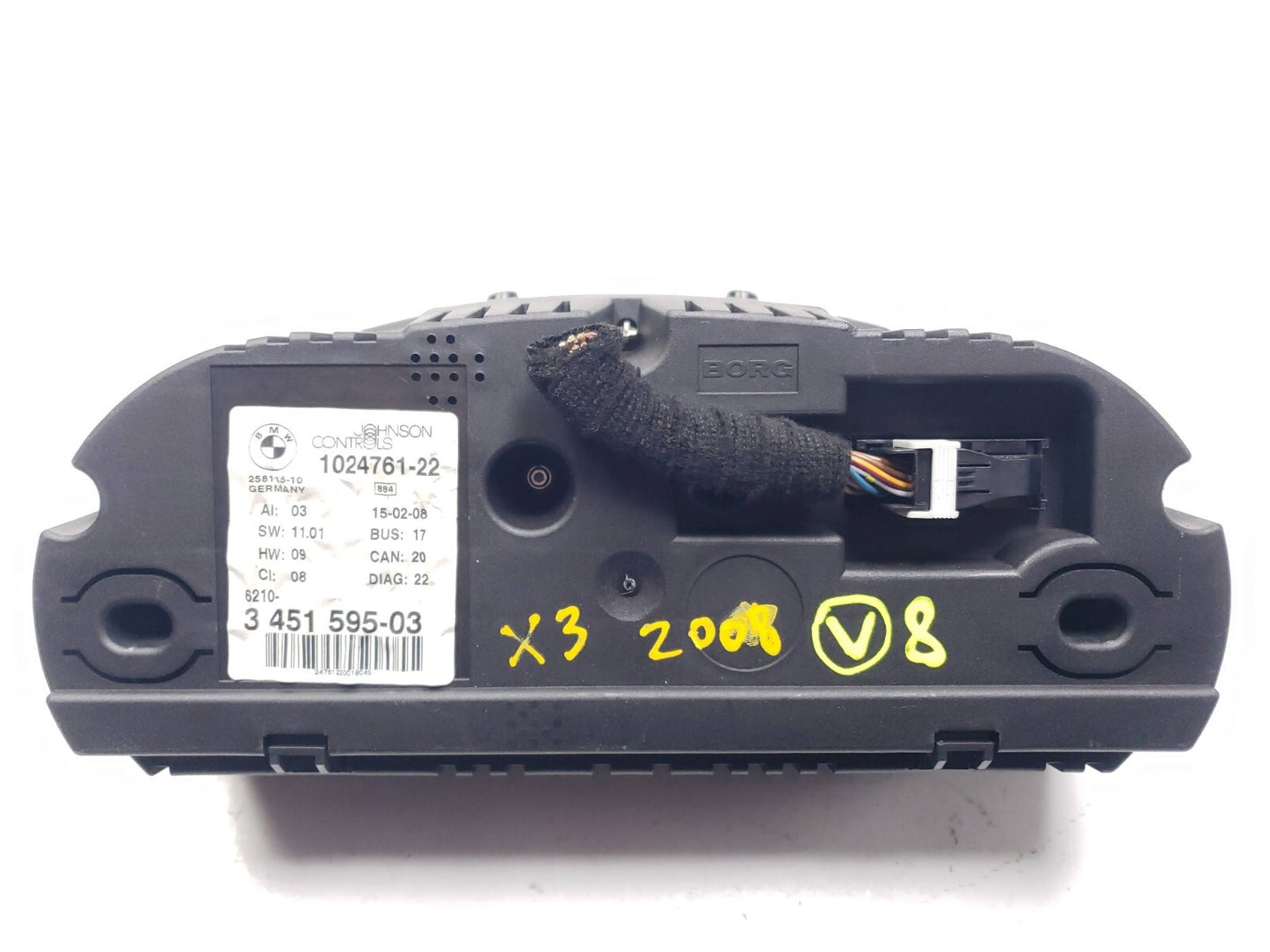 2008 BMW X3 E83 Speedometer Instrument Cluster Gauges OEM