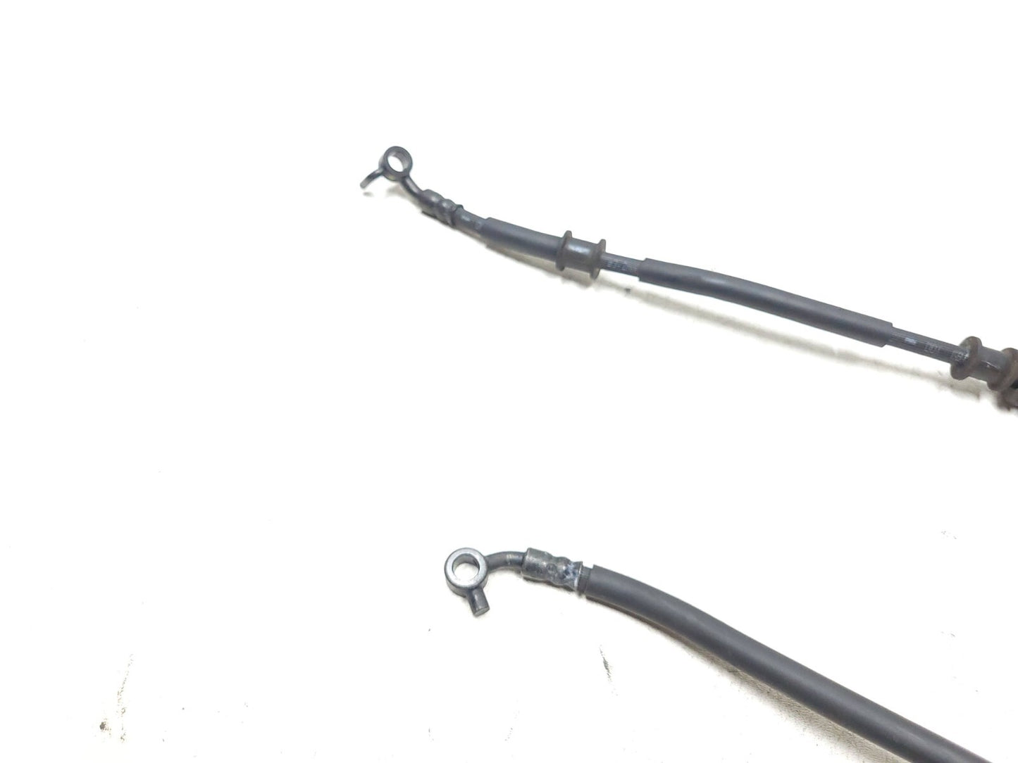 19 - 23 Kawasaki Z400 Er400 Front Brake Hose Line Pair OEM