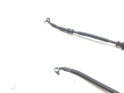 19 - 23 Kawasaki Z400 Er400 Front Brake Hose Line Pair OEM